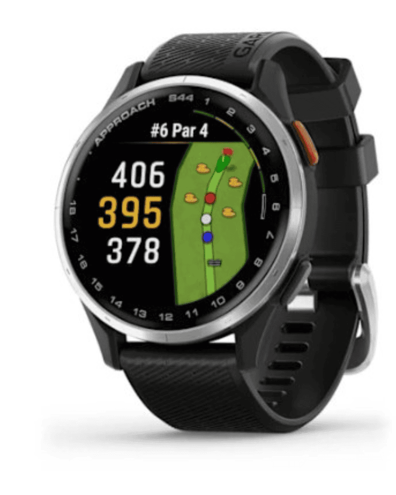 Approach S44, 43 mm, Golf GPS, Silicone, Black